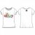 POLERA HARRY POTTER GRLS WIZARD TEE-S