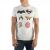 POLERA JUSTICE LEAGUE CHARACTER LOGO -M