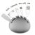 ADAPTADOR CARGADOR CEL SPIDER 2 Multiple USB Rubber finish Silver