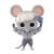 Demon Slayer: Kimetsu No Yaiba Fluffy Puffy-Muscular Mice-(Ver.A)