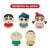 Crayon Shinchan Rubber Figure Collection～Kasukabe Boueitai～