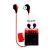 AUDIFONO ACTIVE BT SPORT ROJO+NEGRO