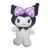 Kuromi con cinta morada 16 cm