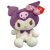 Kuromi morado cinta rosada 29 cm