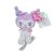 Llavero Kuromi Purpura con Globo rosa