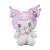 Kuromi morado con rosado 27 cm
