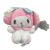 Hello Kitty sherpa rosado con cinta 23,5 cm