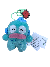 Sanrio Hangyodon Keychain