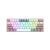 Teclado Redragon Fizz Pro White/Grey - red switch Wireless Spanish LA