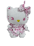 Sanrio Hello Kitty Pink Dress 20 cm