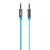CABLE AUDIO 3.5 FLAT 0,9m BLUE BELKIN