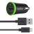 CARGADOR AUTO UNIVERSAL + CABLE MICROUSB BLACK BELKIN (10W - 2,1A)