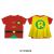 POLERA BATMAN ROBIN RED TODDLER CAPE TEE-3T