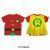 POLERA NIÑO BATMAN ROBIN RED TODDLER CAPE TEE-4T