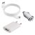 2,1A CAR & WALL CHARGER CON CABLE 1 MTS IPHONE LIGHTNING BLANCO TECH-LIVE