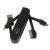 CABLE CARGADOR SAMSUNG / IPHONE EN 1 NEGRO TECH-LIVE