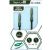 CABLE AUX SPRING, JACK DE NICKEL 1 MTS NEGRO TECH-LIVE