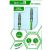 CABLE AUX SPRING, JACK DE NICKEL 1 MTS VERDE TECH-LIVE