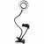 Kit Aro de Luz Led con soporte 2 en 1 Negro