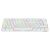 Teclado mecánico Blaze Ember white Wireless - red switch