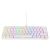Teclado mecánico Blaze Hunter White - red switch