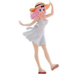 Figura Banpresto De Chika Fujiwara – Kaguya-Sama: Love Is War, Versión Kyunties Seaside, 18 Cm, Multicolor