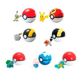 Pokémon Clip 'N' Go Pack Poké Ball and Charmander Battle Figure | Smyths Toys UK