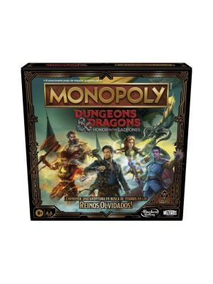MONOPOLY DUNGEONS & DRAGONS HONOR ENTRE LADRONES