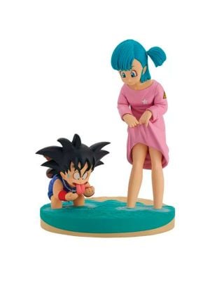 Ichibansho Figure Son Goku & Bulma (Dragon History)