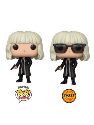 POP-FIGURA POP MOVIES: ATOMIC BLONDE- LORRAINE W/ GUN RANDOM CHASE