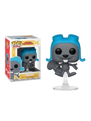 POP-POP ANIMATION: ROCKY&BULLWINKLE FLYING ROCKY
