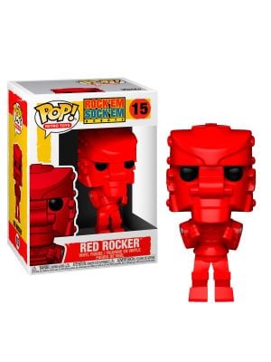 POP Vinyl: Mattel - RockEm SockEm - Red Robot