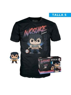 POP&Tee: Demon Slayer - Inosuke Unmasked- Talla S
