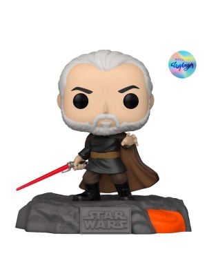 POP Star Wars: Red Saber Series - Darth Tyranus(GW) Exclusivo Weplay