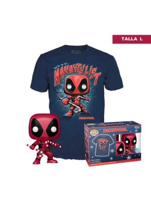 POP & TEE: Marvel- Deadpool HLD- L