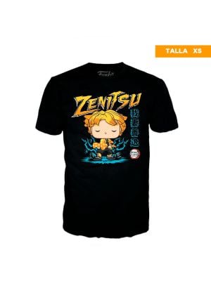 Boxed Tee: Demon Slayer- Zenitsu- XS