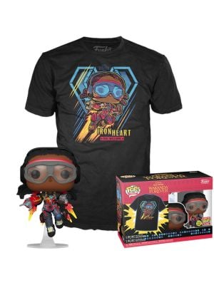 POP! & Tee:Wakanda Forever - IronHeart MK1(GW)(M)