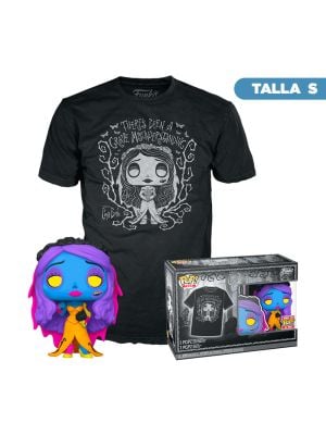 POP&Tee: Corpse Bride- Emily(BLKLT)- S