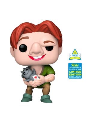 POP Disney: Hunchback ND- Quasimodo w/Gargoyle EXCLUSIVO WEPLAY SDCC-2019