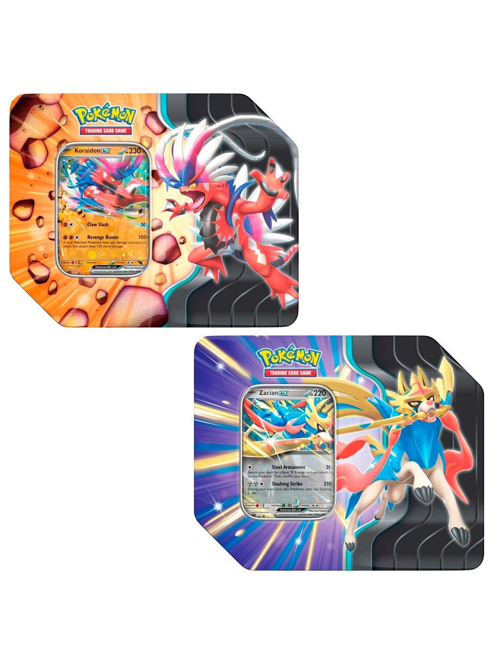 Pokemon TCG Slashing Legends Tin ESPAÑOL