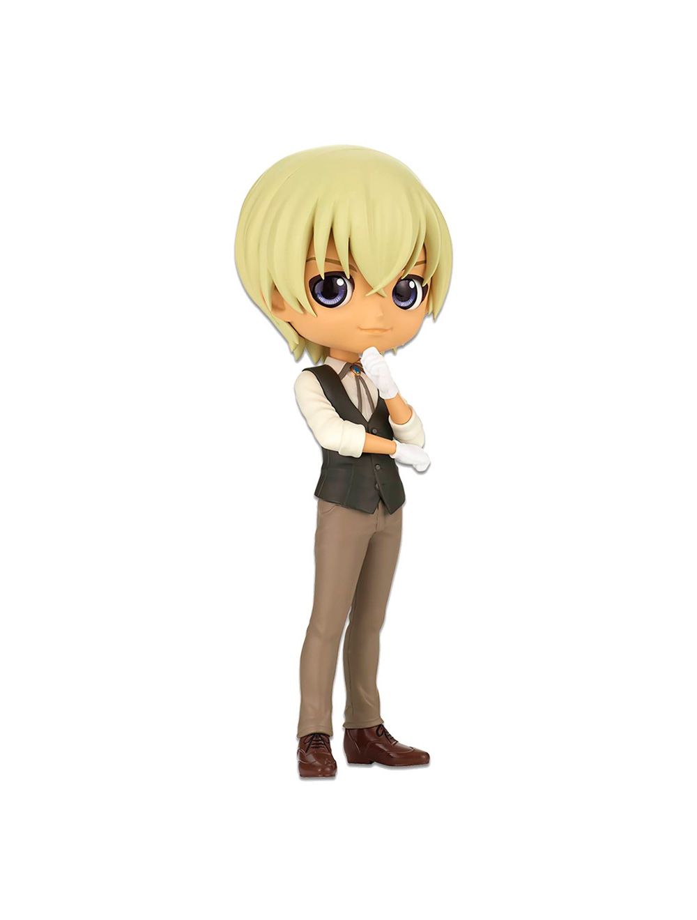 Bandai Spirits Figura Q Posket Di Detective Conan - Statuetta Da Collezione In Confezione Originale, Altezza 14 Cm