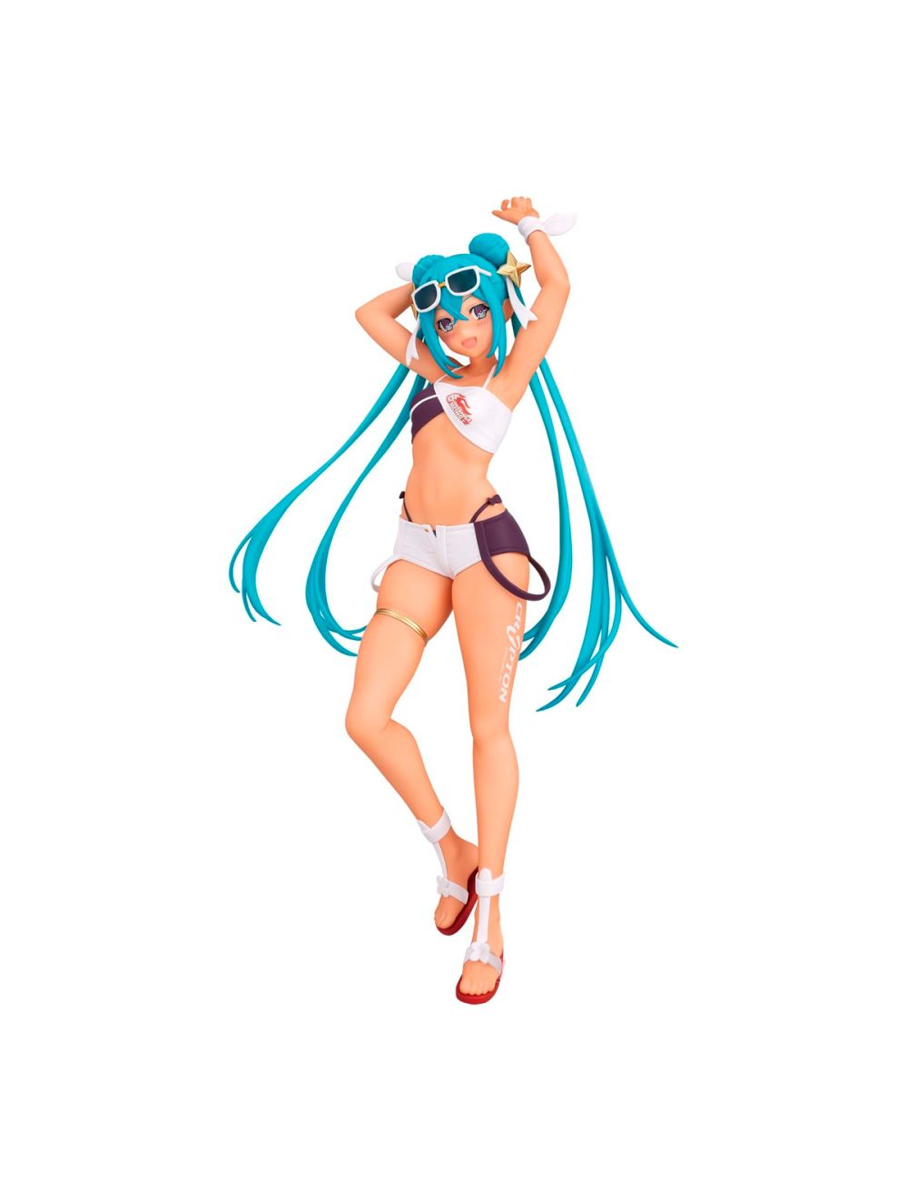 Banpresto Figura Hatsune Miku Racing Ver. 2023 Tropical - 20 Cm, Colore Multicolore, BP89054P