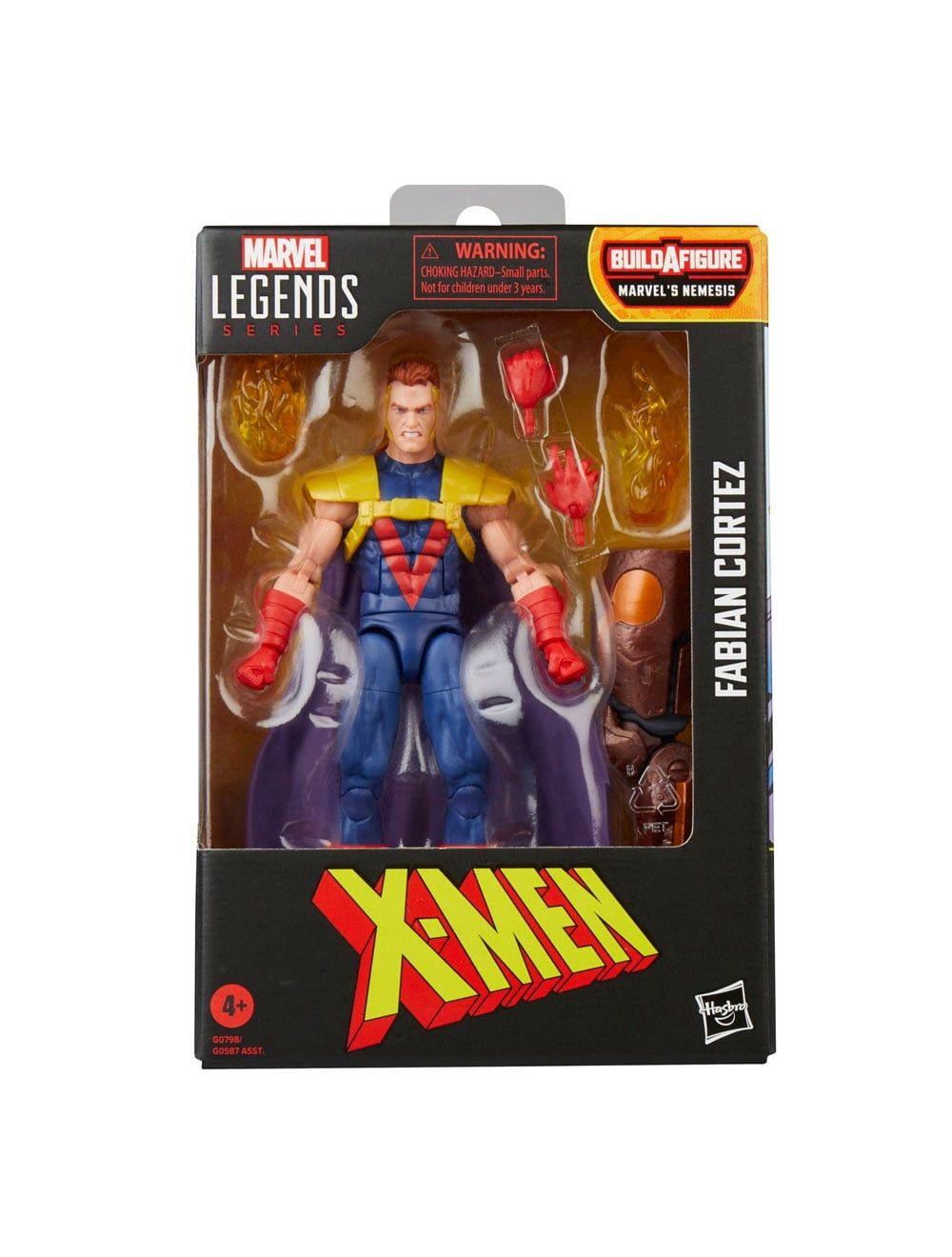 FIGURA SURTIDA MARVEL LEGENDS X MEN FABIAN CORTEZ