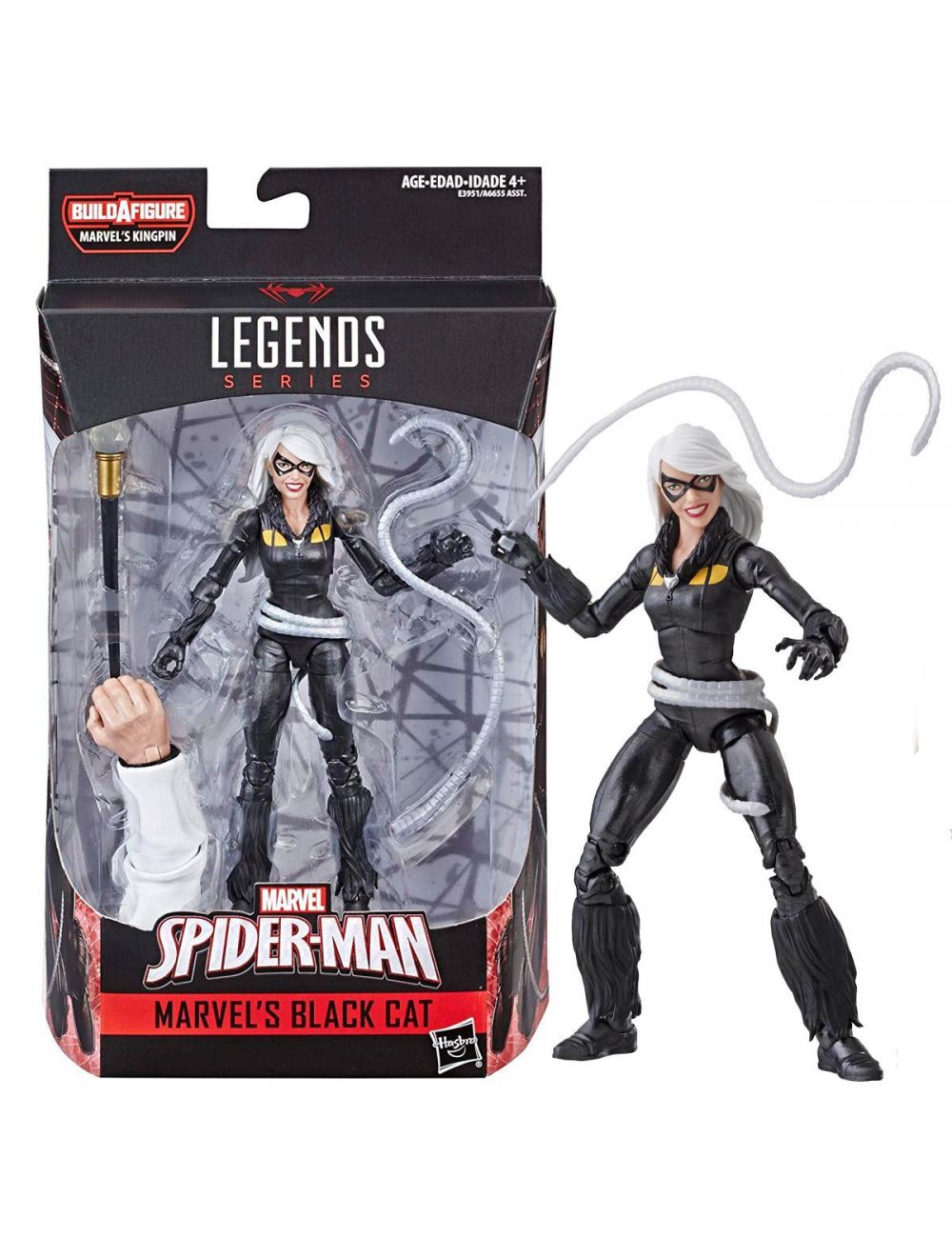 MARVEL LEGENDS ブラックキャット FIGURA SPIDER-MAN INFINITE LEGENDS MARVELS BLACK CAT