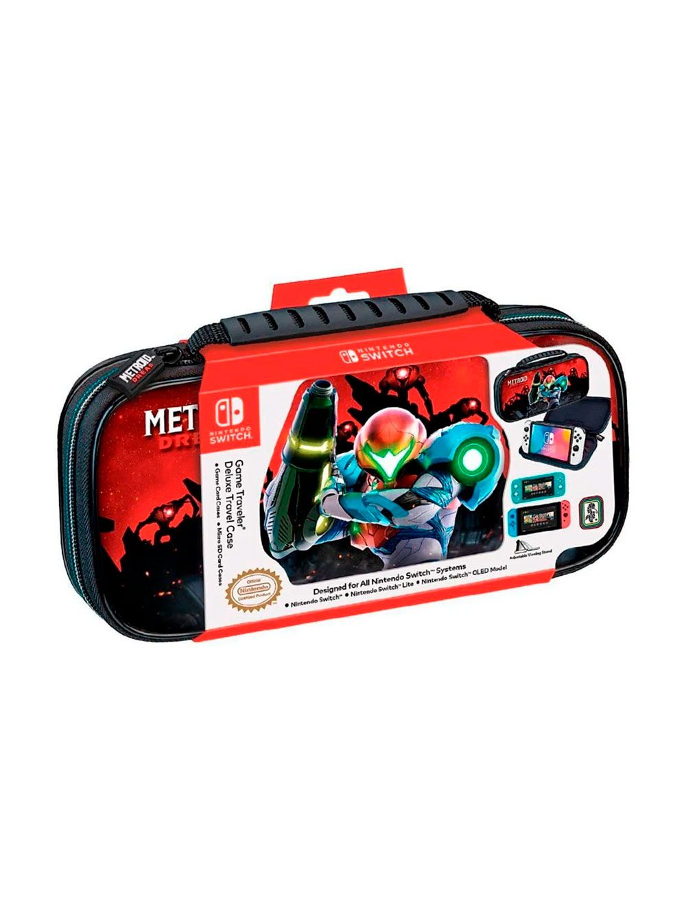 Estuche Traveler Case - Metroid Switch