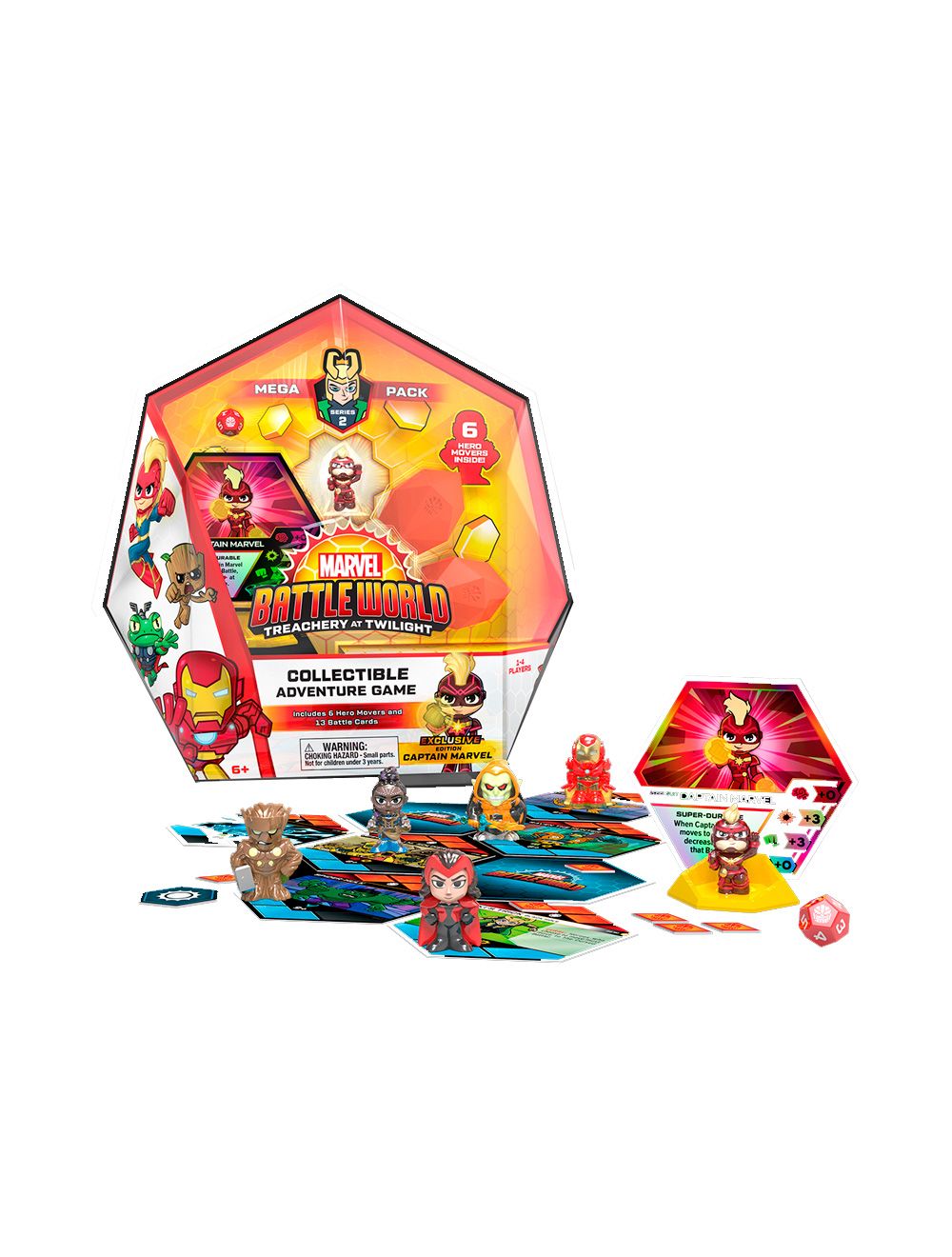 Marvel Battleworld:S2 Mega Pack-Cap Marvel
