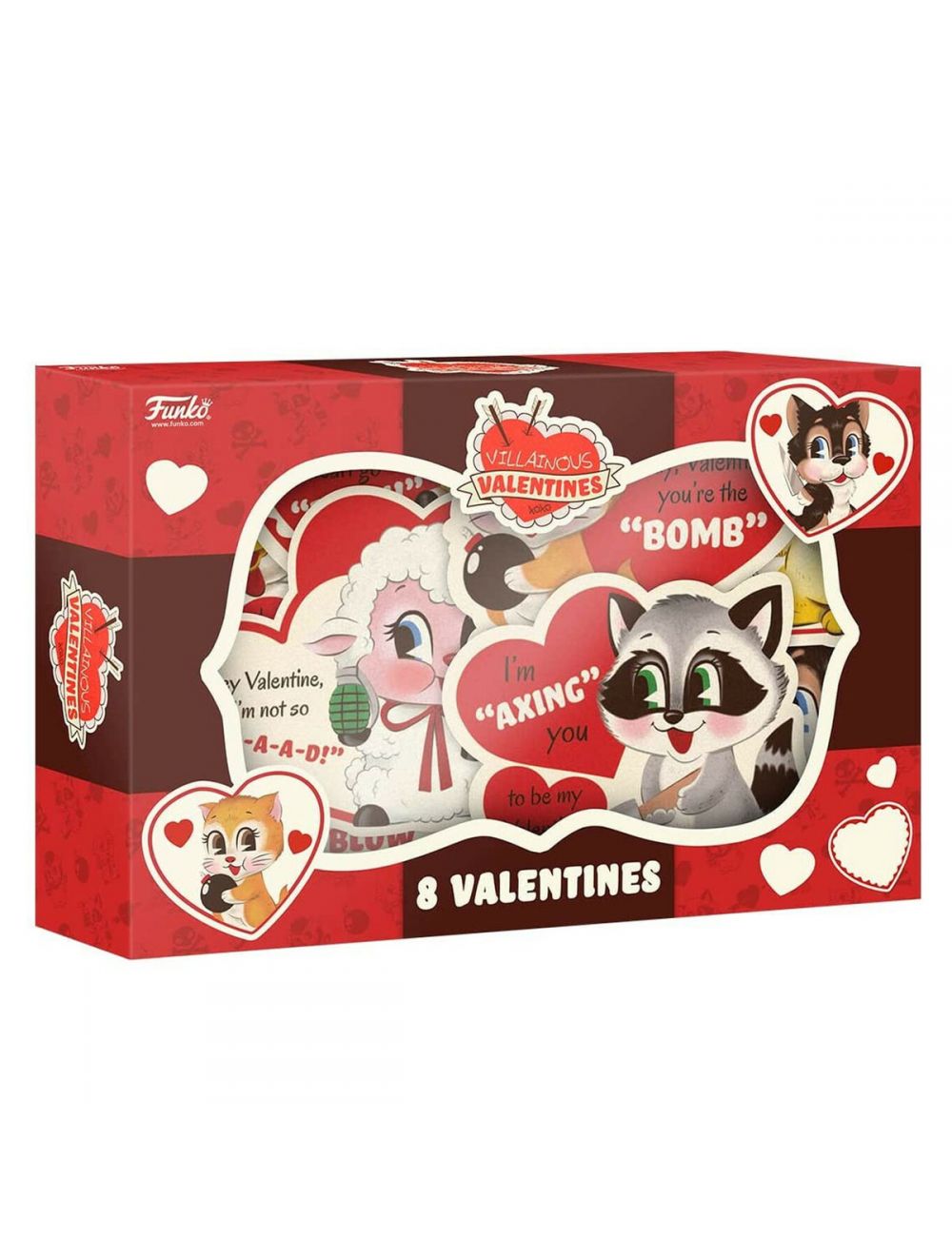 Funko Holiday Cards: Villainous Valentines- 8 confezioni standard