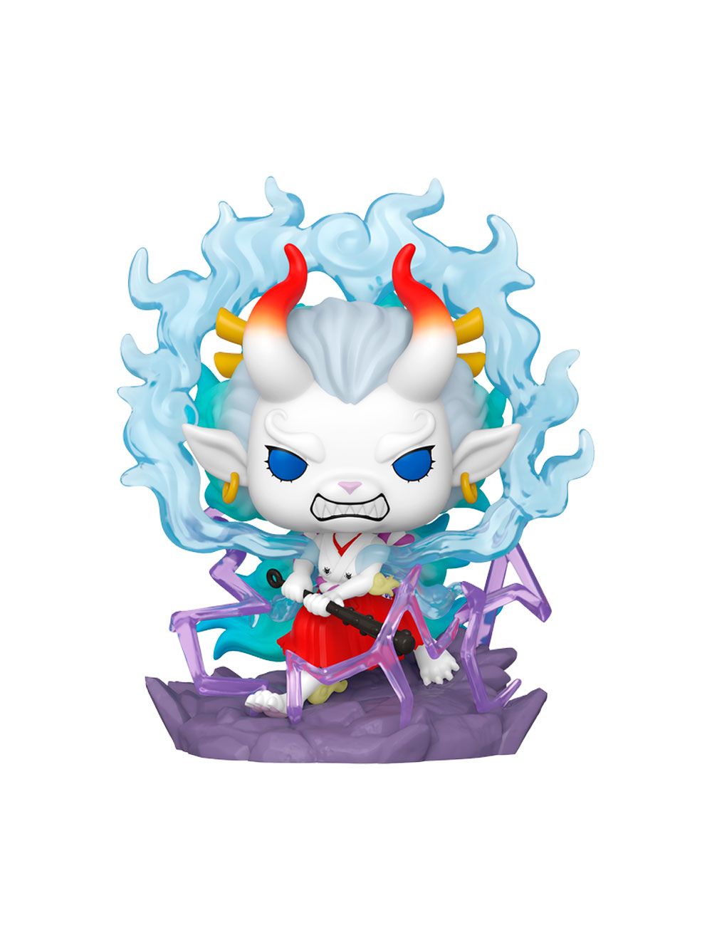 Figurine Funko Pop! Deluxe One Piece - Yamato Forme Homme-Bête - Vinyle Collection - Environ 6,2 Pouces - 5