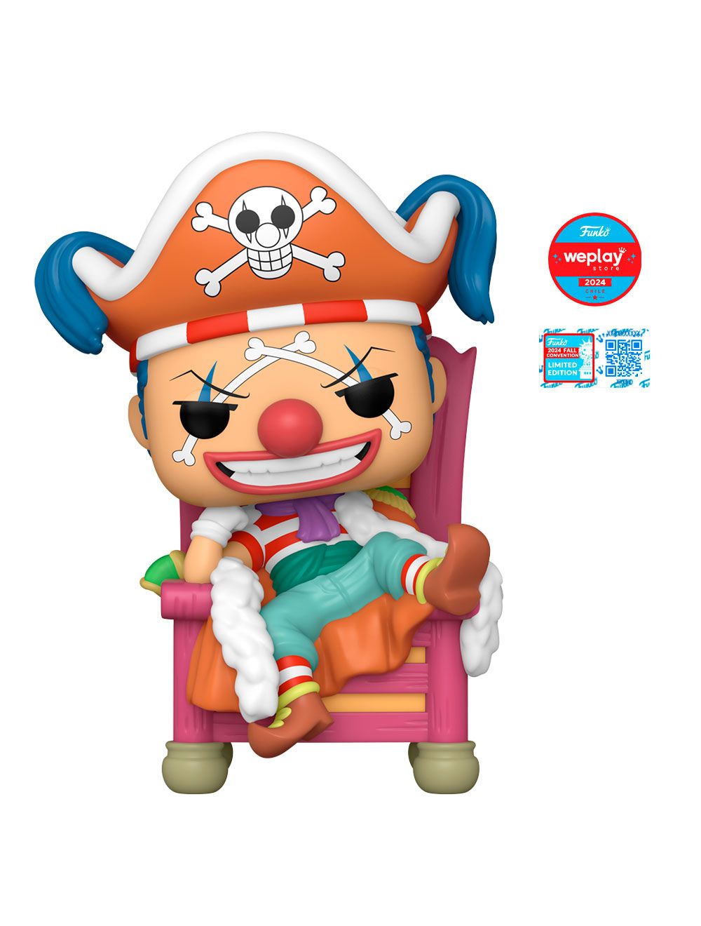 POP Deluxe: One Piece - Buggy The Clown NYCC 2024 Exclusivo Weplay