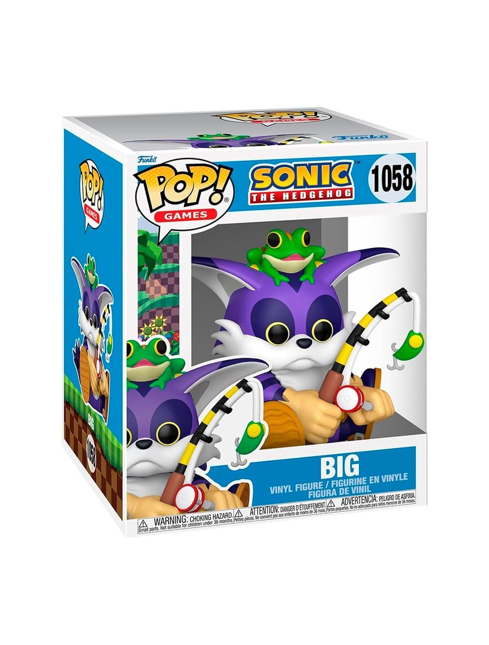 POP Super: Sonic - Big the Cat w/Froggy